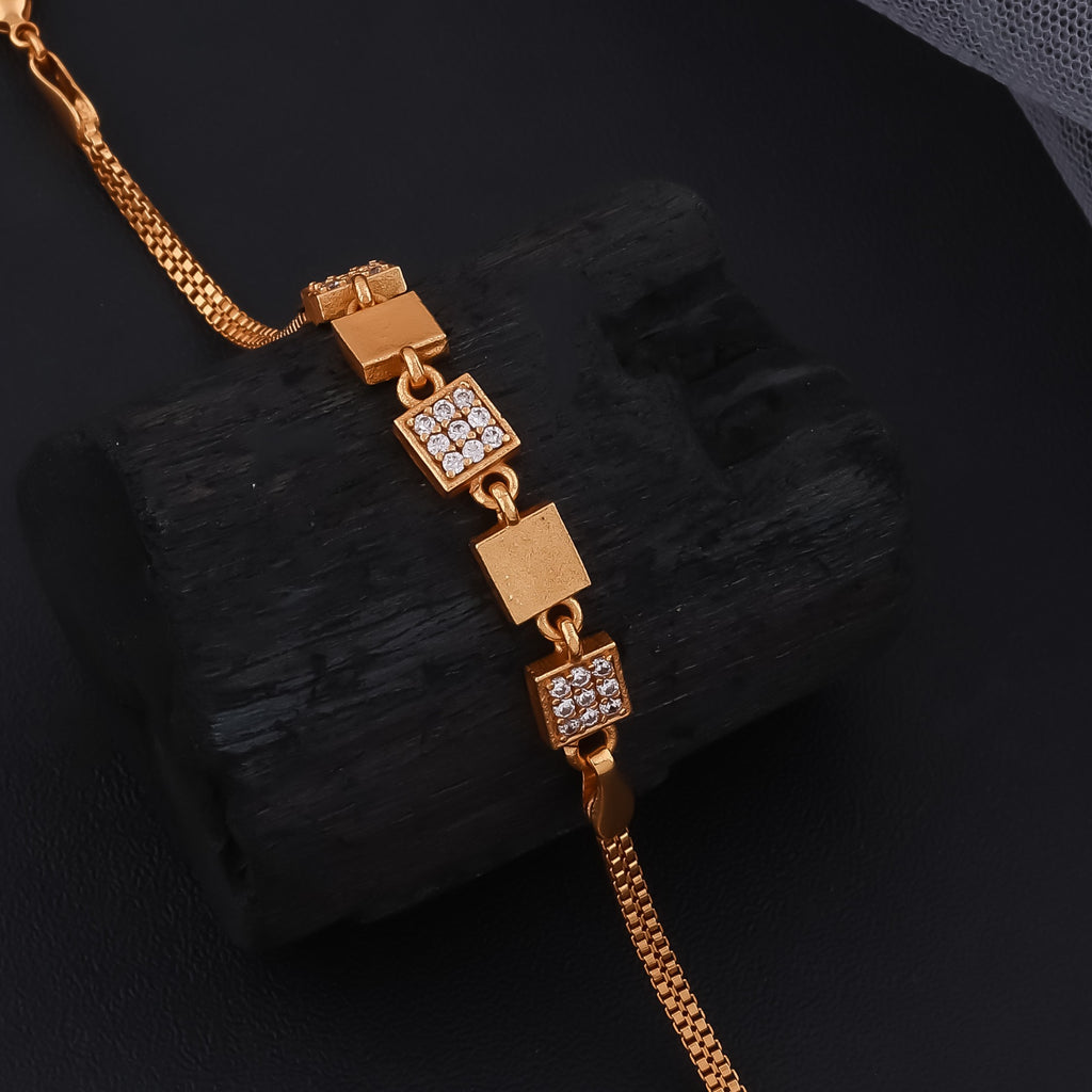 Diamond Grid Bracelet
