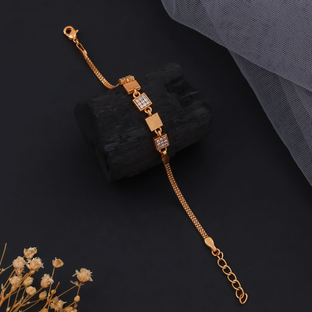 Diamond Grid Bracelet