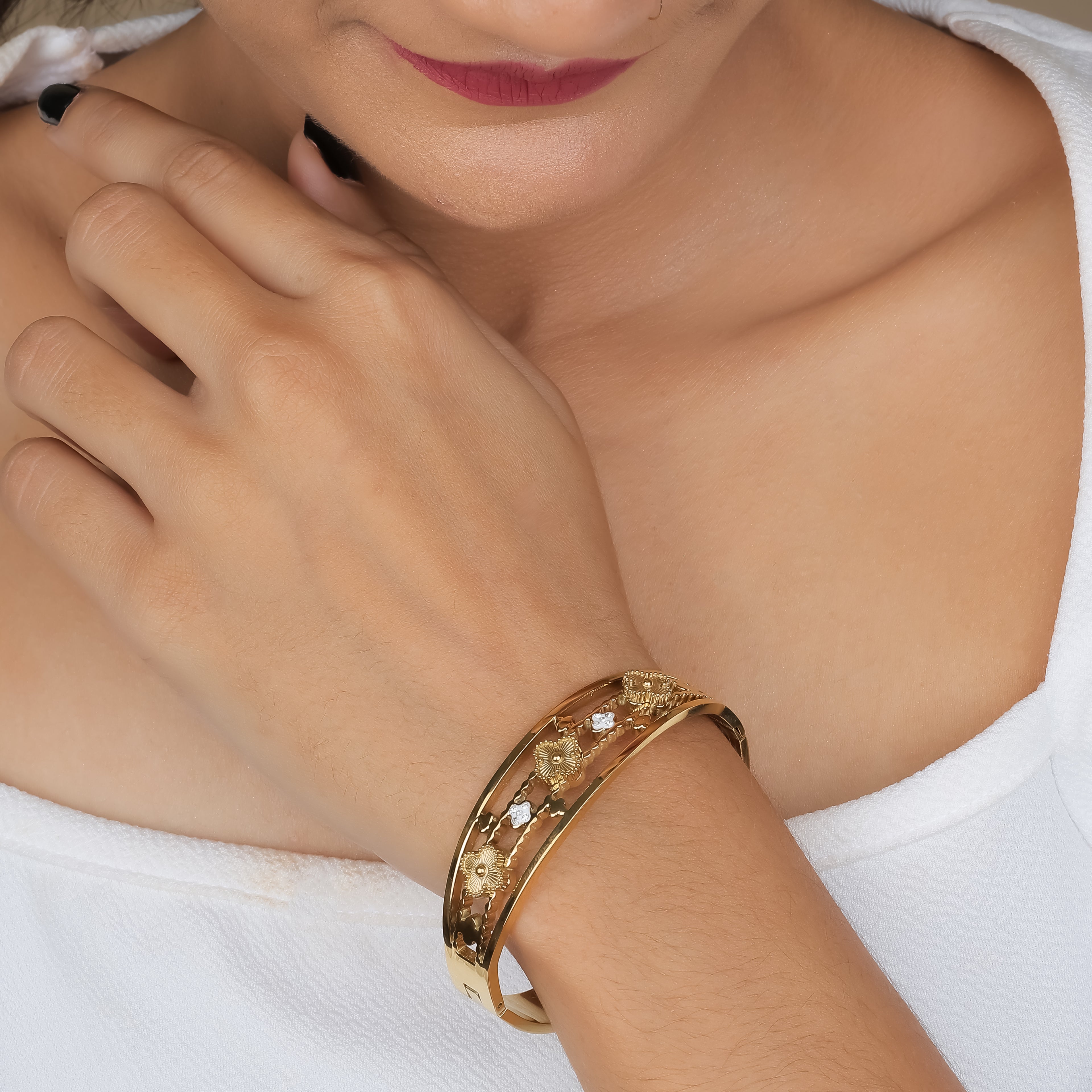 Infinity Bloom Bracelet