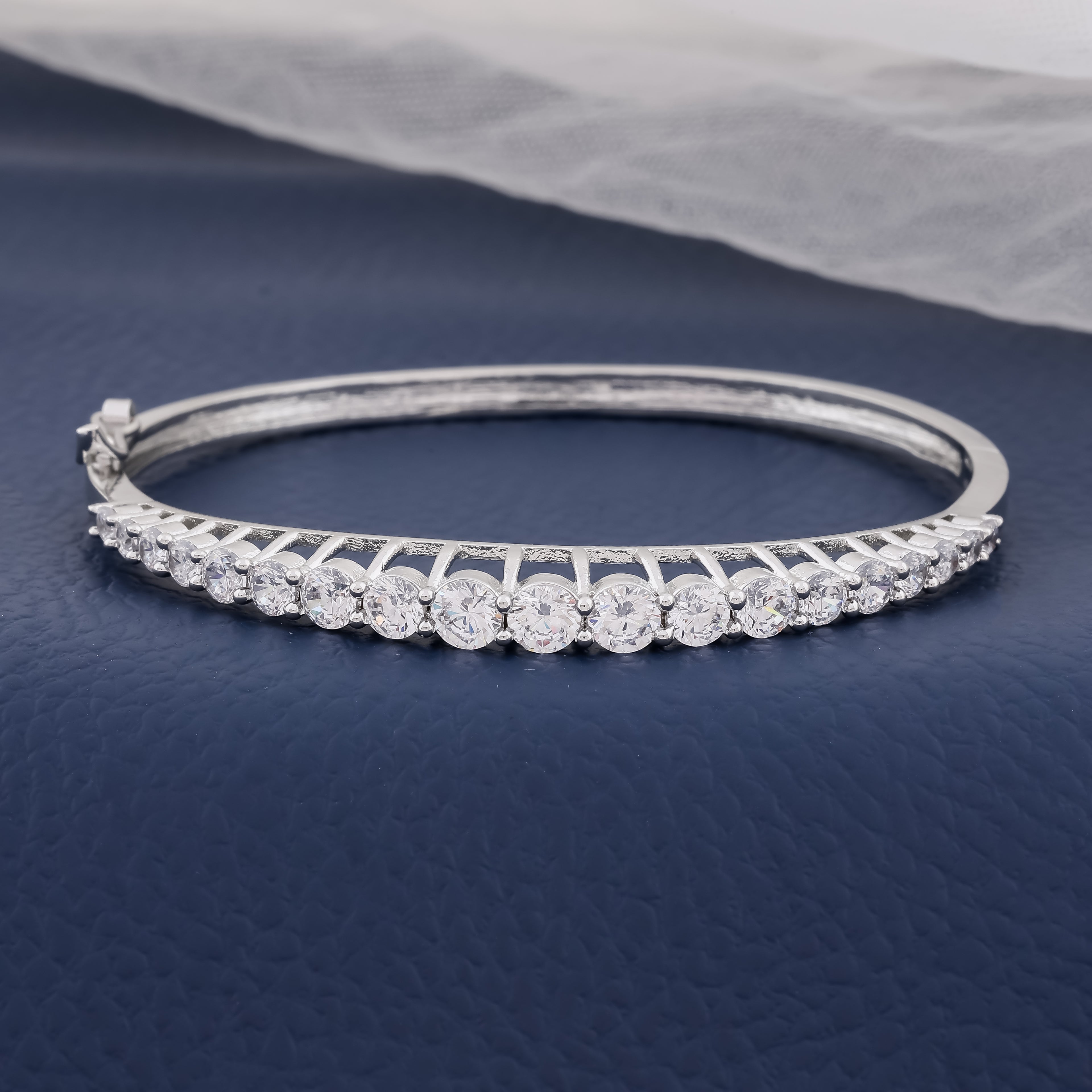 Lustrous Arc Bracelet