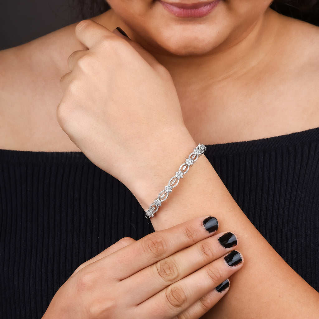 Diamond Fleur Bracelet