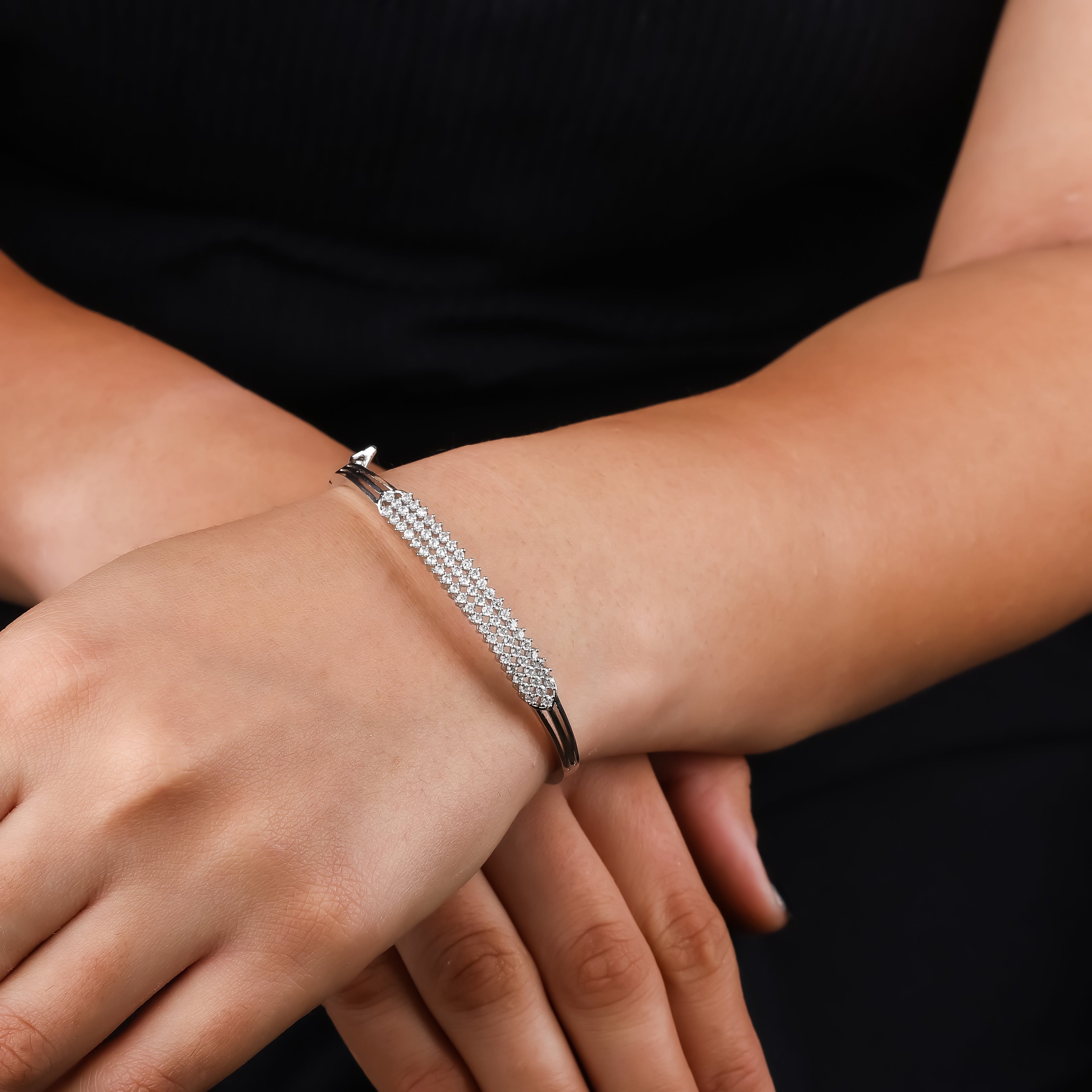 Diamond Mesh Bracelet