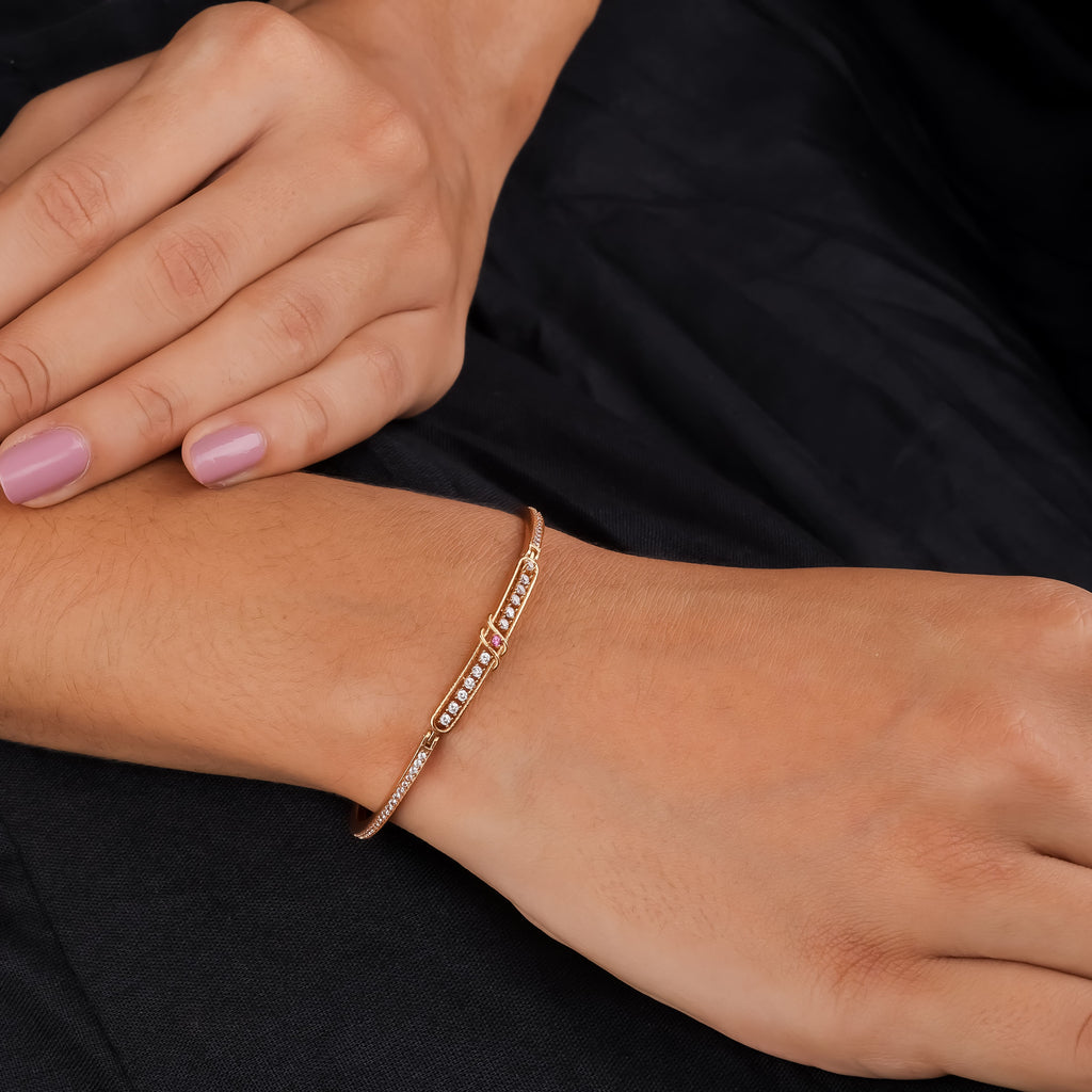 Rubyline Beam Bracelet