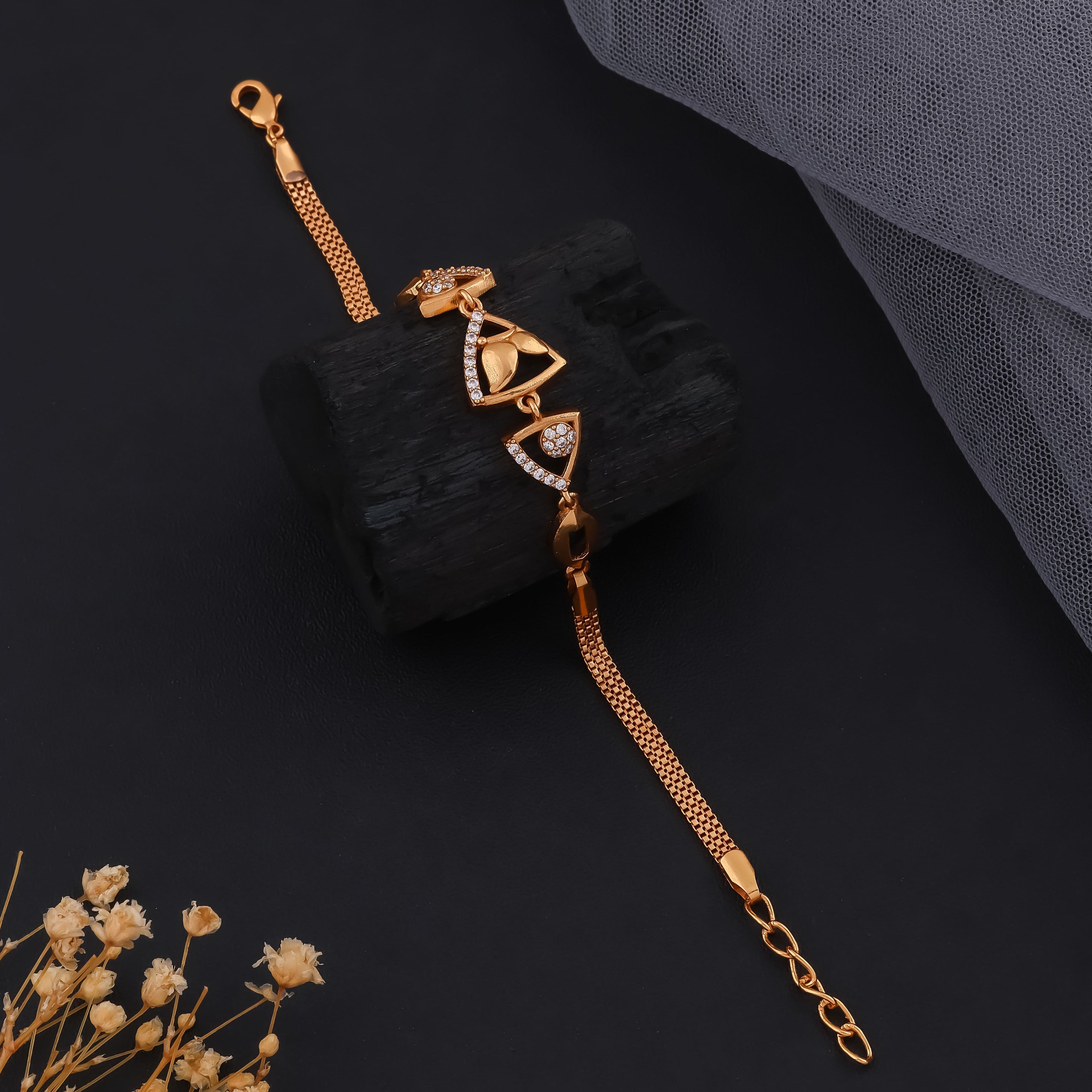 Golden Flutter Bracelet